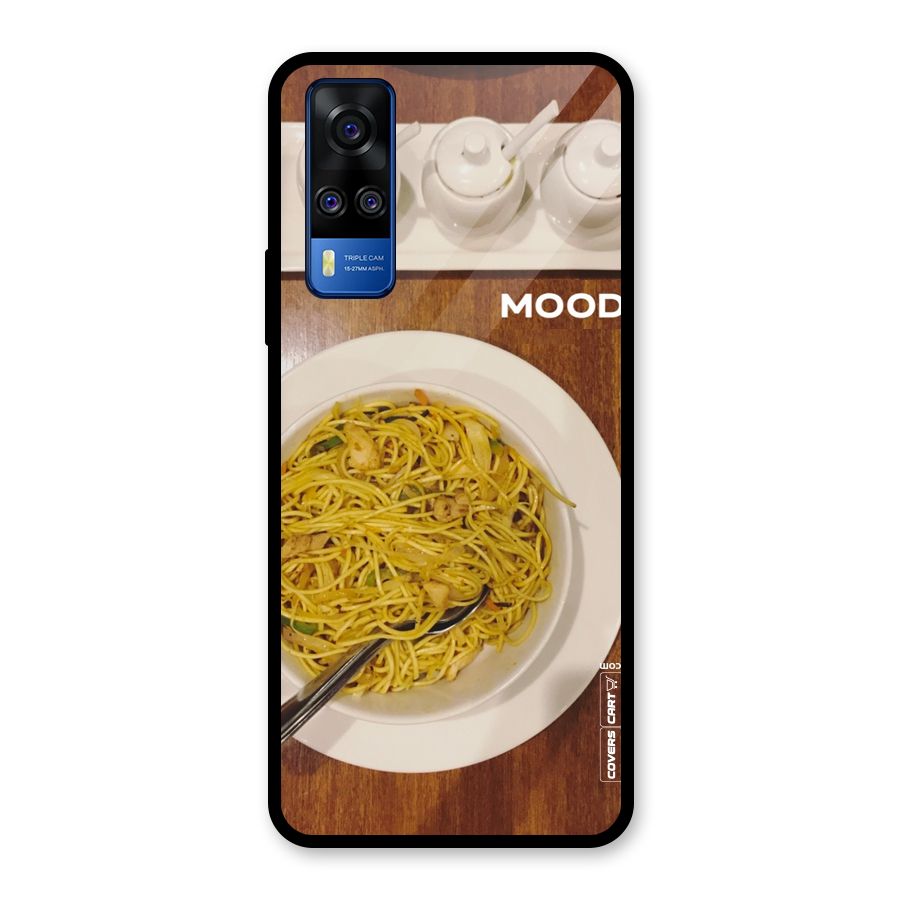 Hogging Mood Glass Back Case for Vivo Y31