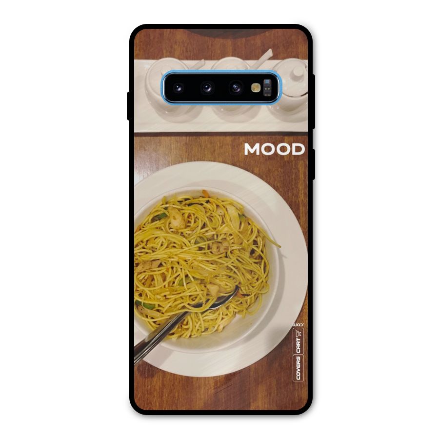 Hogging Mood Metal Back Case for Galaxy S10