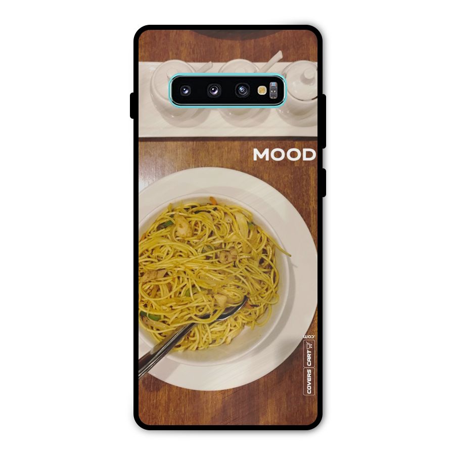 Hogging Mood Metal Back Case for Galaxy S10 Plus
