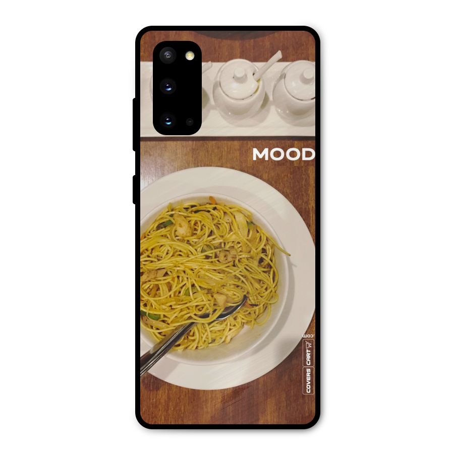Hogging Mood Metal Back Case for Galaxy S20
