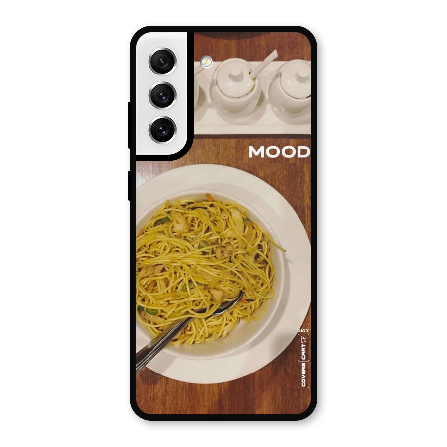 Hogging Mood Metal Back Case for Galaxy S21 FE 5G