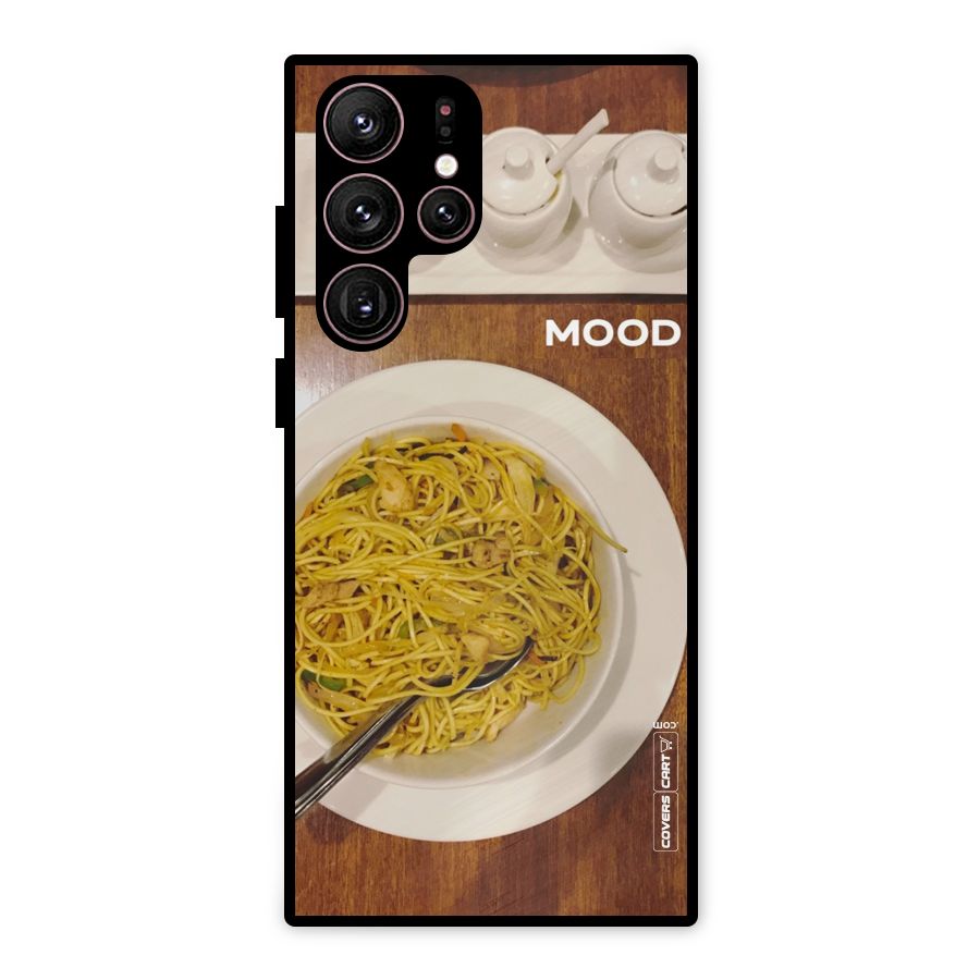 Hogging Mood Metal Back Case for Galaxy S22 Ultra 5G