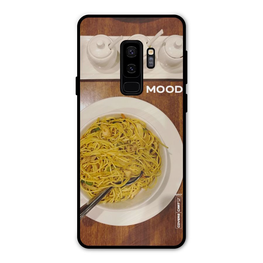 Hogging Mood Metal Back Case for Galaxy S9 Plus
