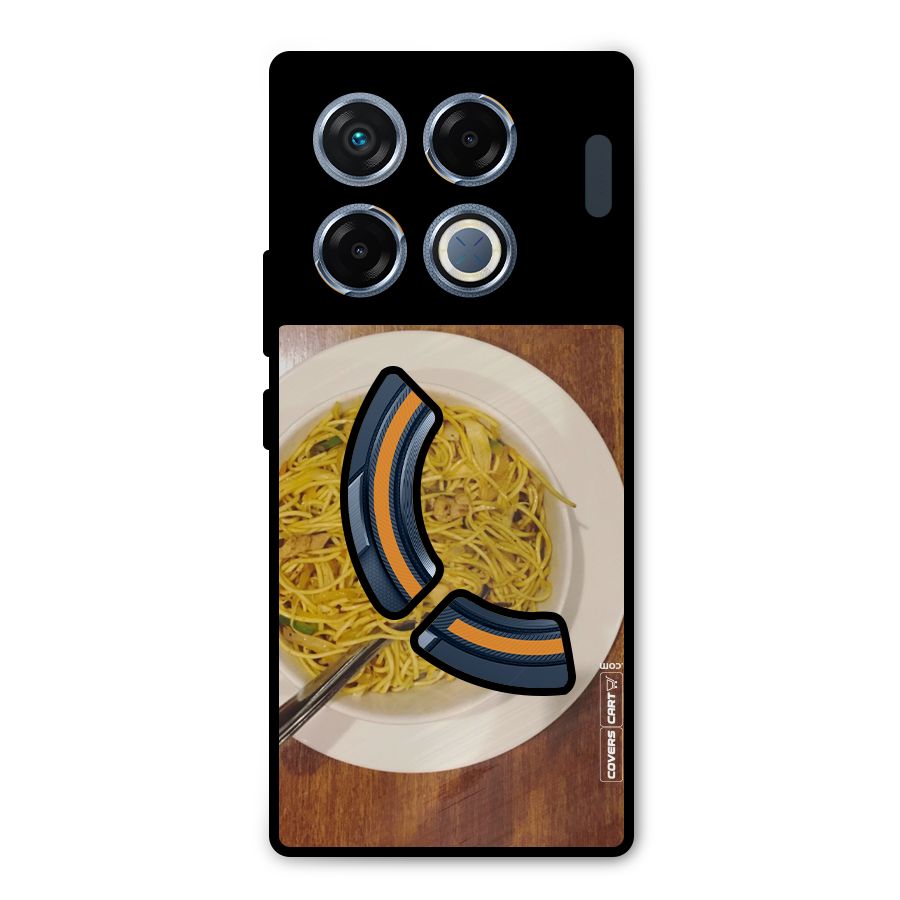 Hogging Mood Metal Back Case for Infinix GT 20 Pro