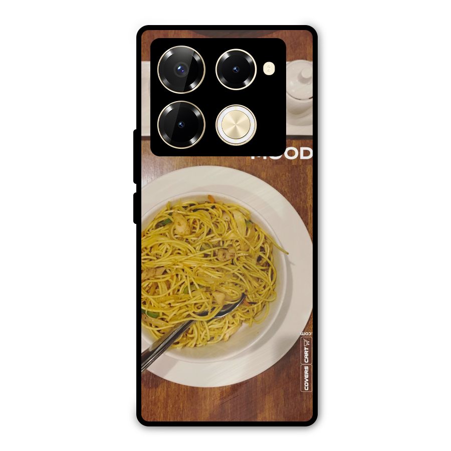 Hogging Mood Metal Back Case for Infinix Note 40 Pro