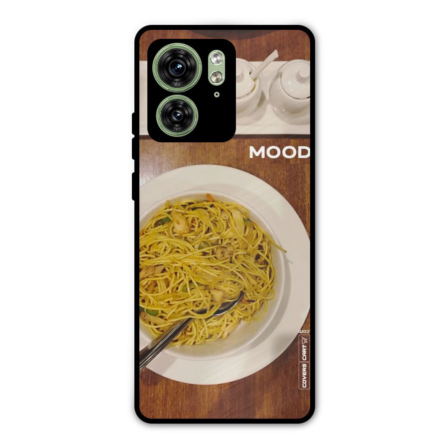 Hogging Mood Metal Back Case for Motorola Edge 40 5G