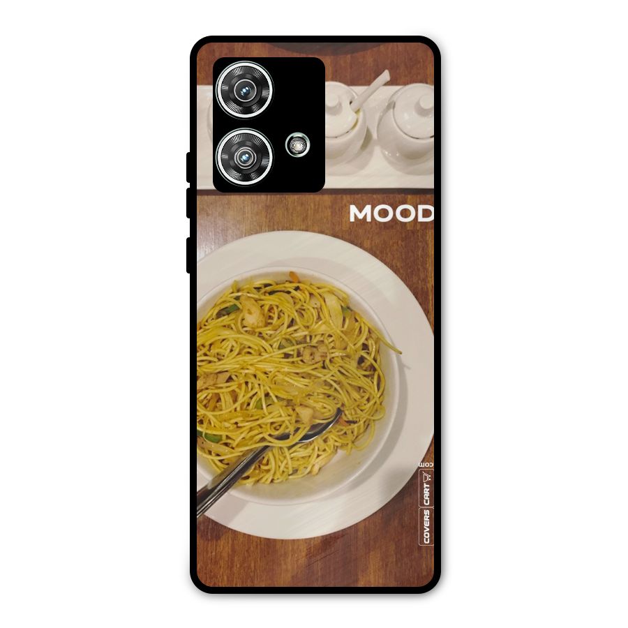 Hogging Mood Metal Back Case for Motorola Edge 40 Neo