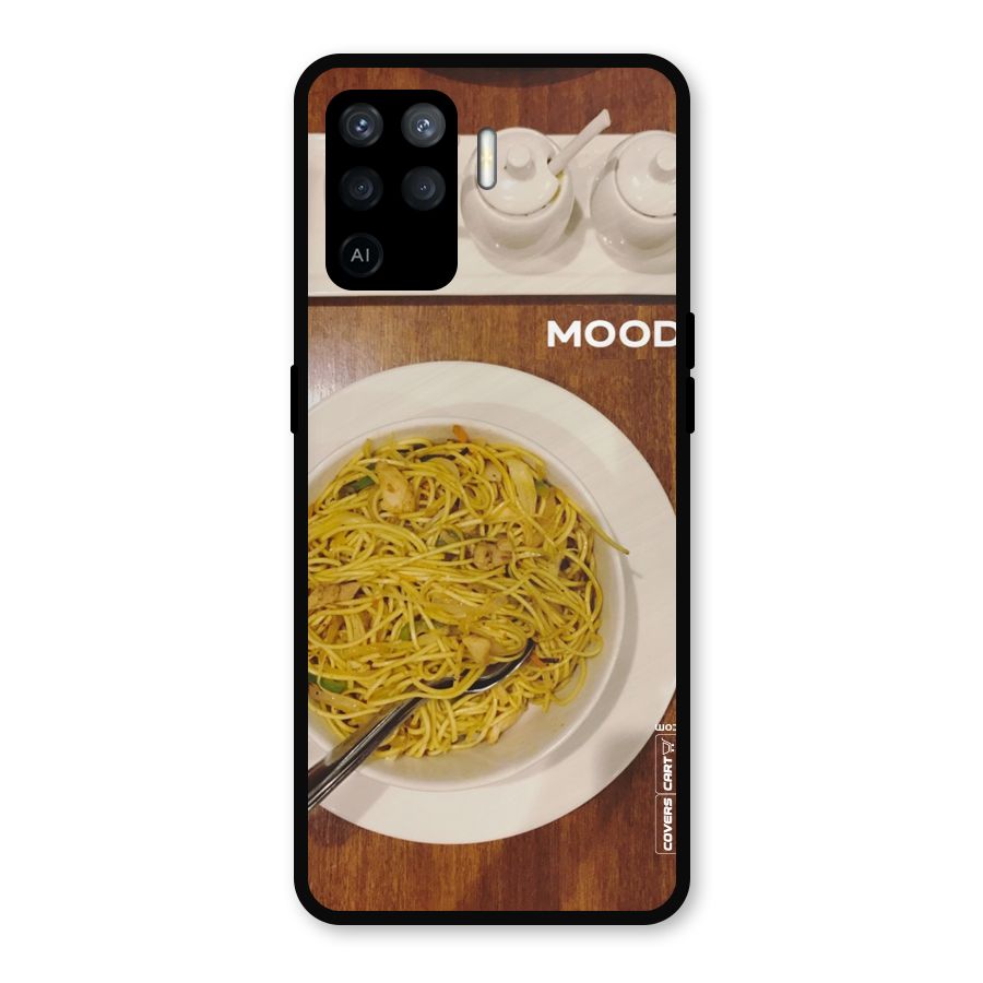 Hogging Mood Metal Back Case for Oppo F19 Pro