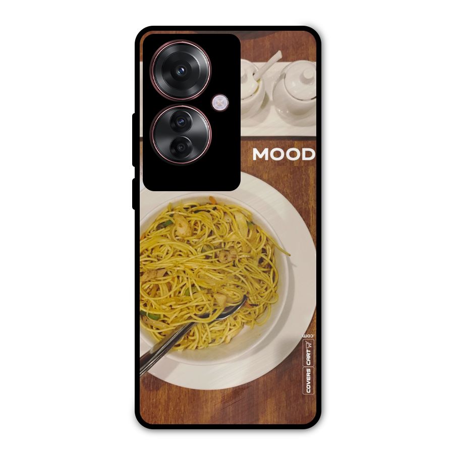 Hogging Mood Metal Back Case for Oppo F25 Pro