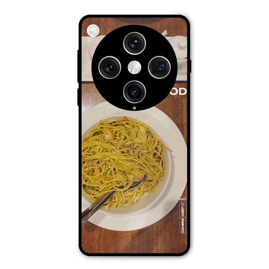 Hogging Mood Metal Back Case for Oppo Find X8 Pro