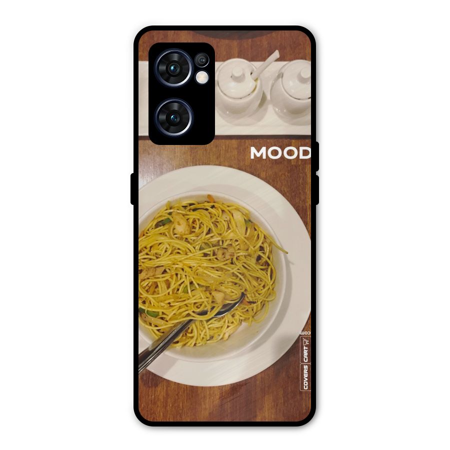 Hogging Mood Metal Back Case for Oppo Reno7 5G