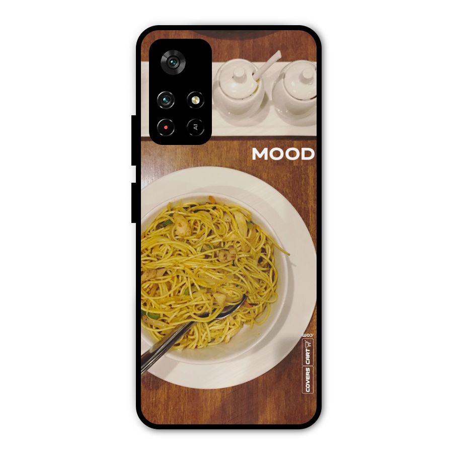 Hogging Mood Metal Back Case for Poco M4 Pro 5G