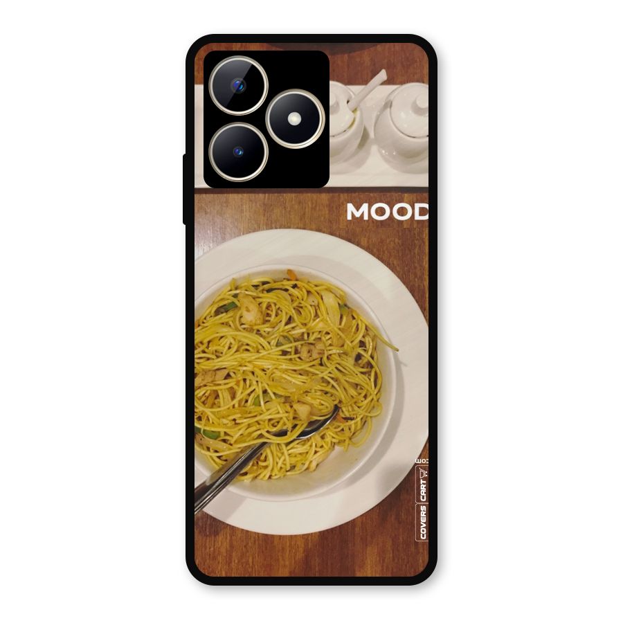 Hogging Mood Metal Back Case for Realme C53