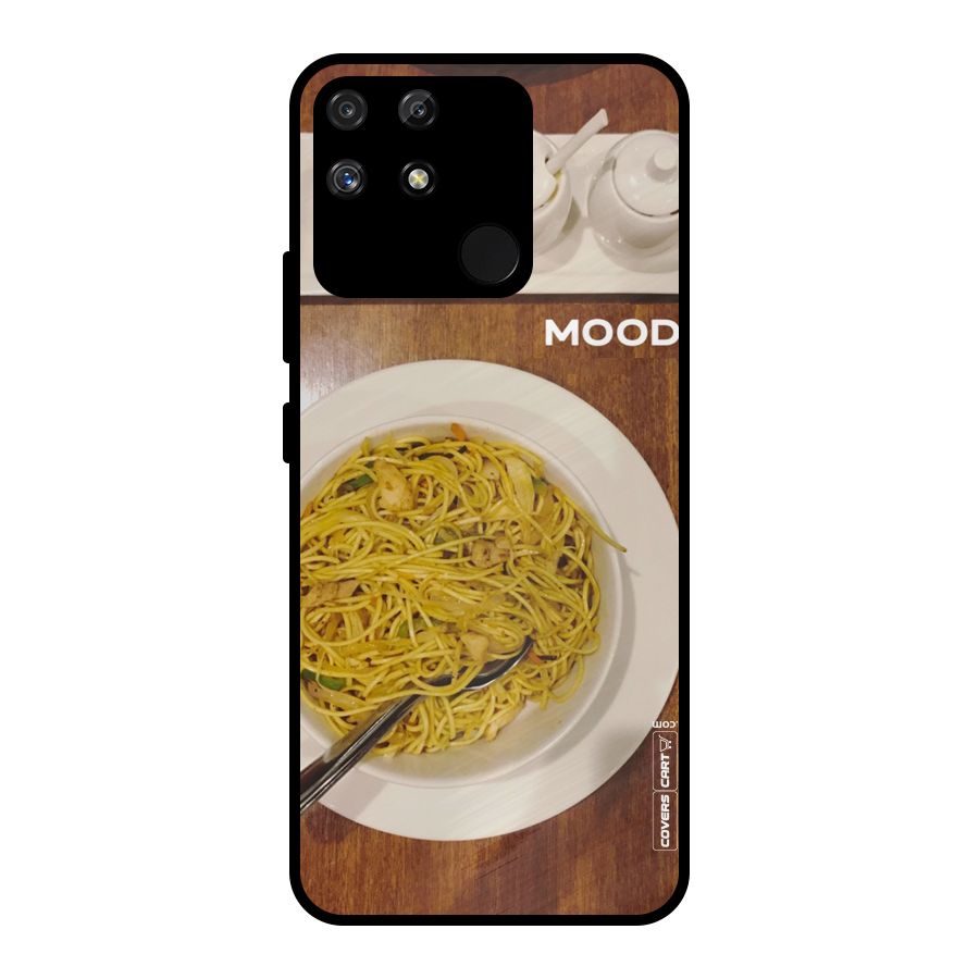 Hogging Mood Metal Back Case for Realme Narzo 50A