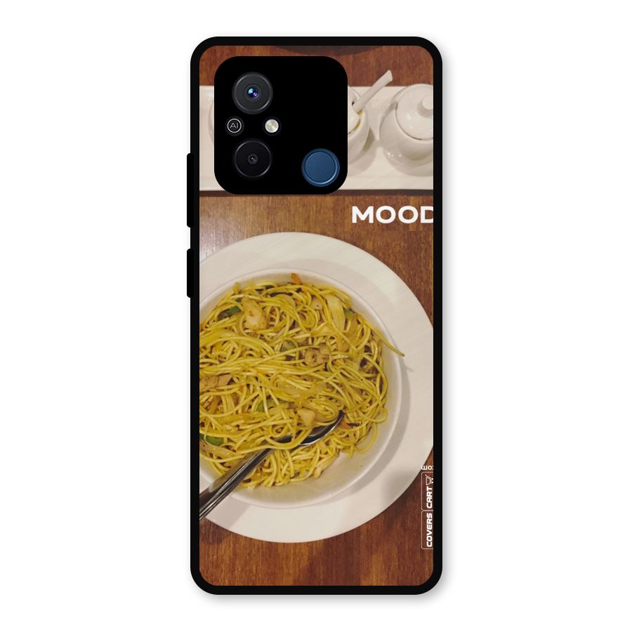 Hogging Mood Metal Back Case for Redmi 12C