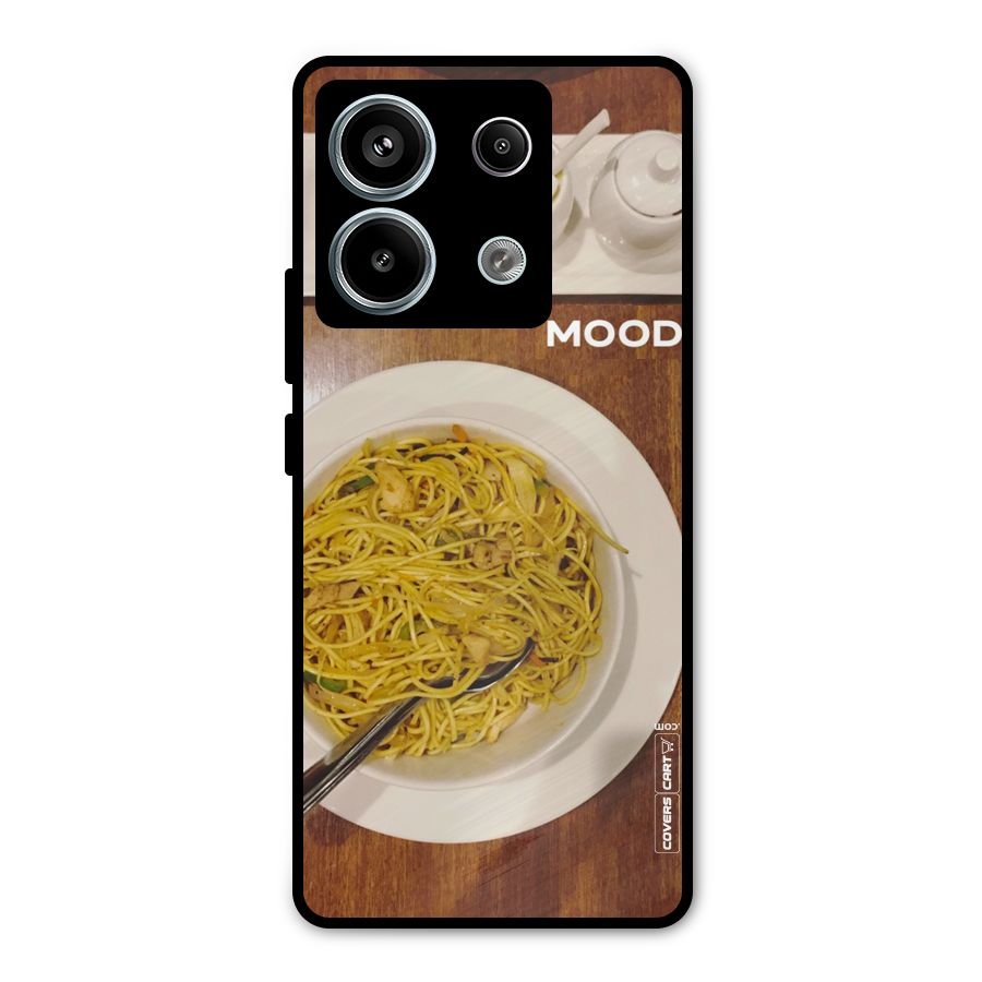 Hogging Mood Metal Back Case for Redmi Note 13 Pro 5G