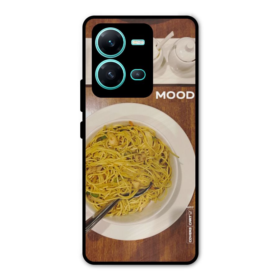 Hogging Mood Metal Back Case for Vivo V25
