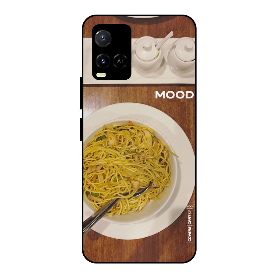 Hogging Mood Metal Back Case for Vivo Y21