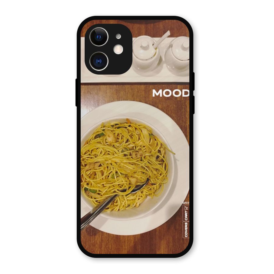 Hogging Mood Metal Back Case for iPhone 12