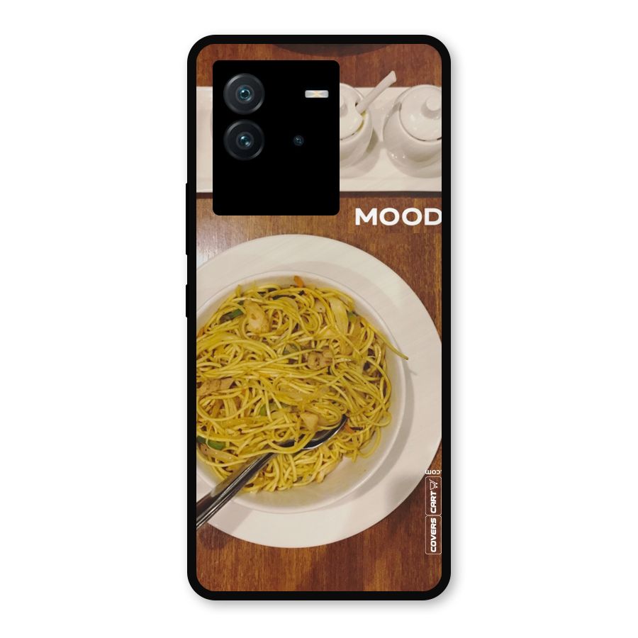 Hogging Mood Metal Back Case for iQOO Neo 6 5G