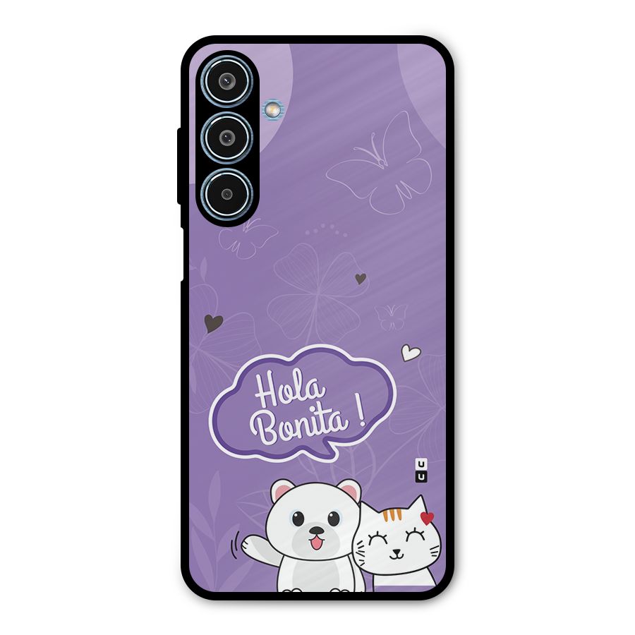 Hola Bonita Metal Back Case for Galaxy M35