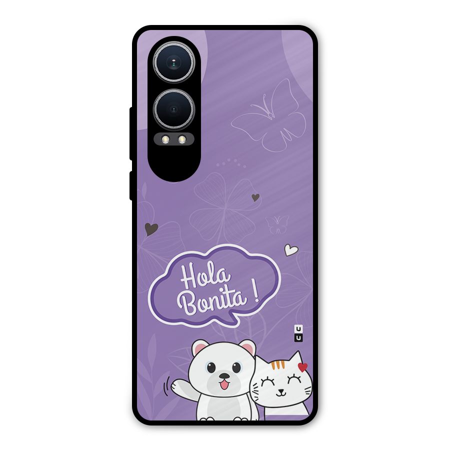 Hola Bonita Metal Back Case for OnePlus Nord CE4 Lite