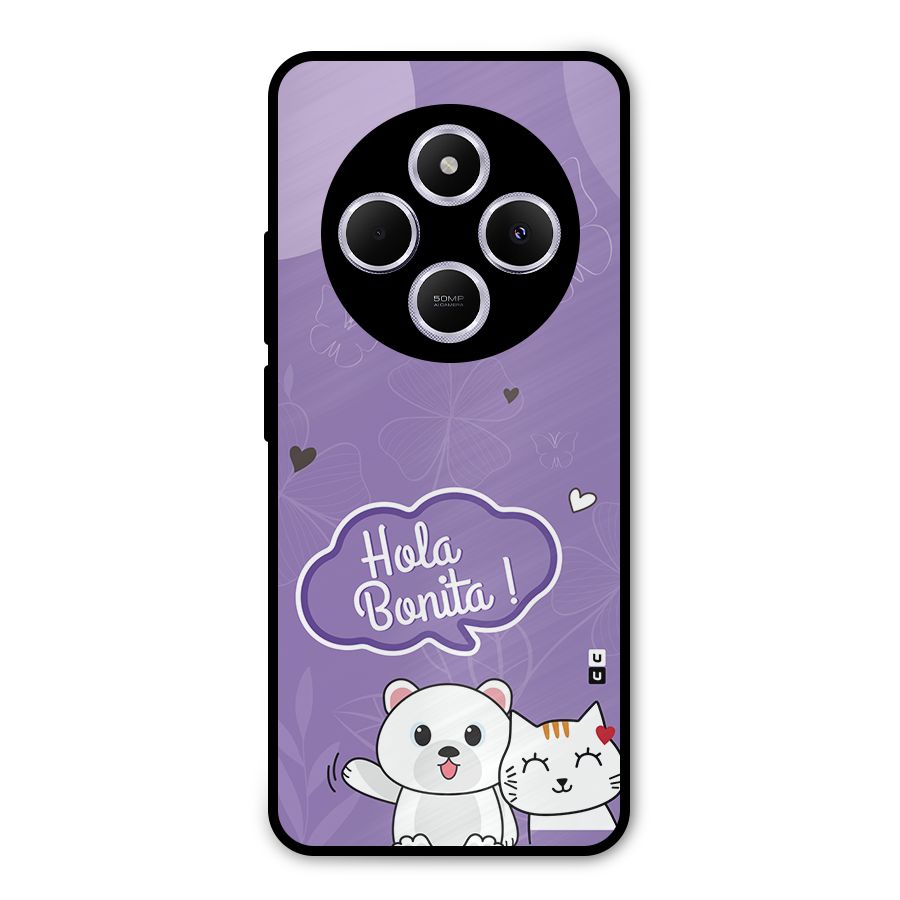 Hola Bonita Metal Back Case for Redmi A4