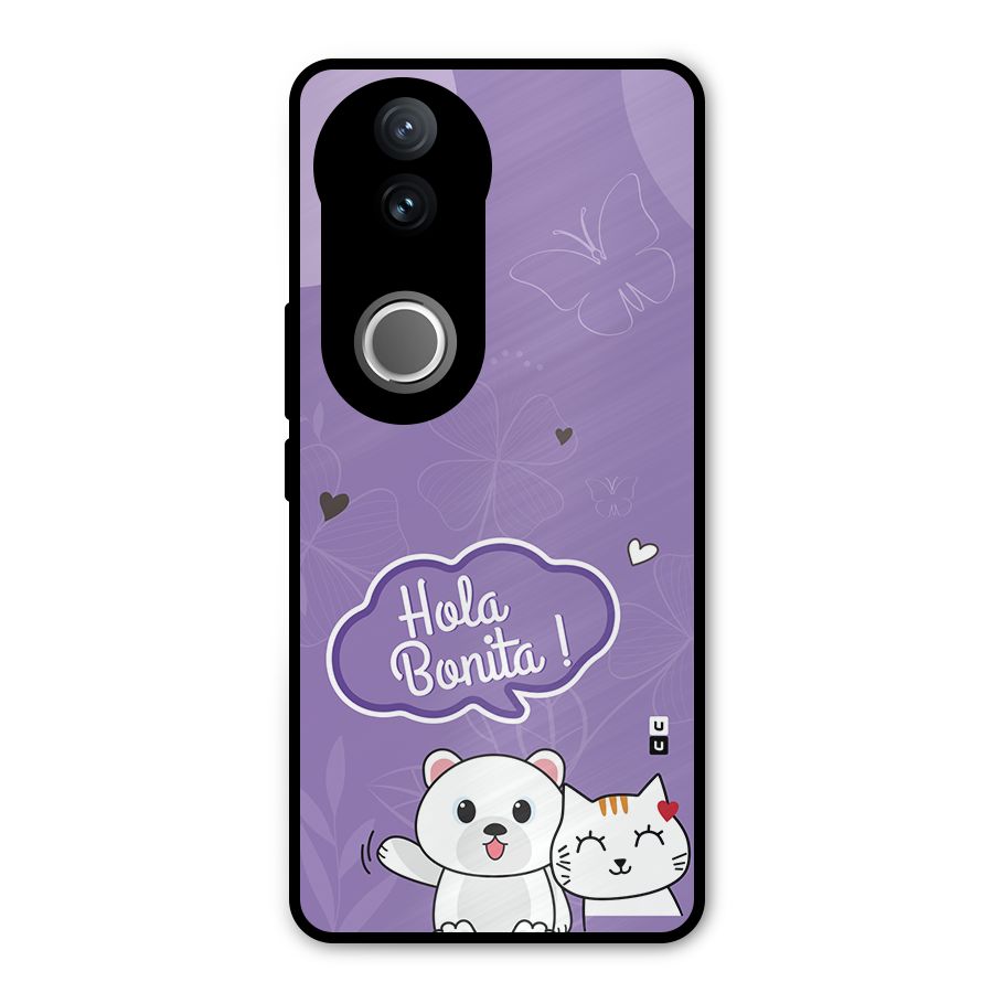 Hola Bonita Metal Back Case for Vivo V50e