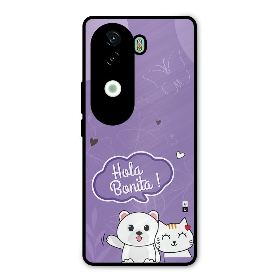 Hola Bonita Metal Back Case for iQOO Z9s