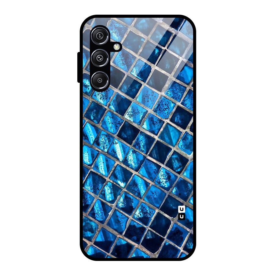 Home Tiles Design Glass Back Case for Galaxy M34 5G