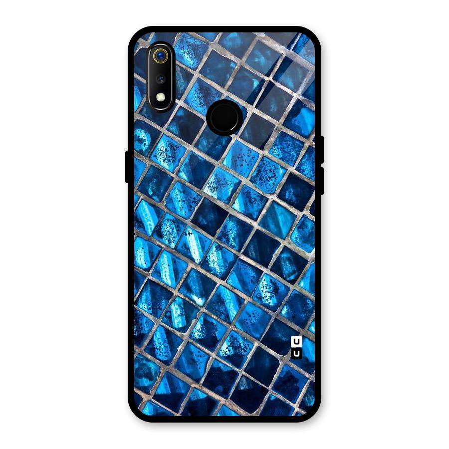Home Tiles Design Glass Back Case for Realme 3i