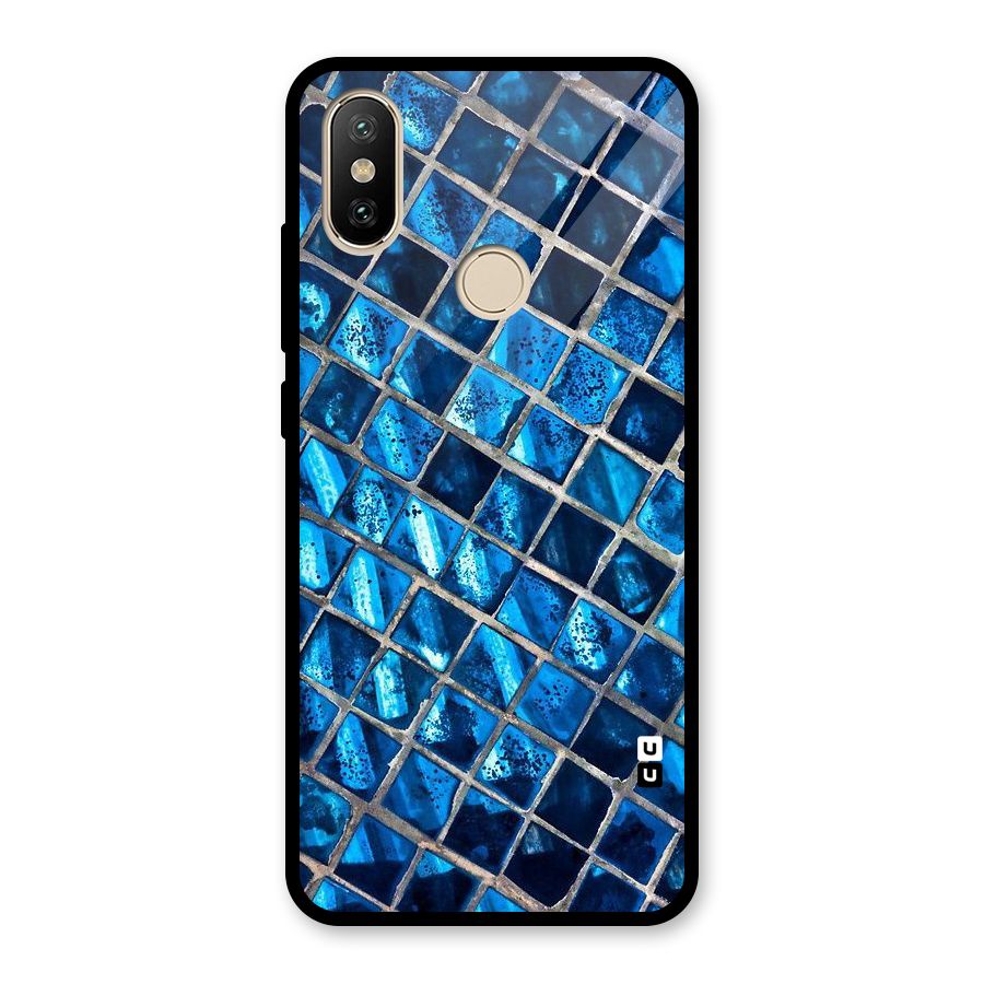 Home Tiles Design Glass Back Case for Redmi A2