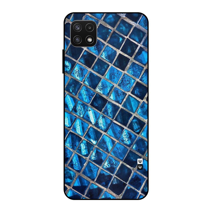 Home Tiles Design Metal Back Case for Galaxy A22 5G