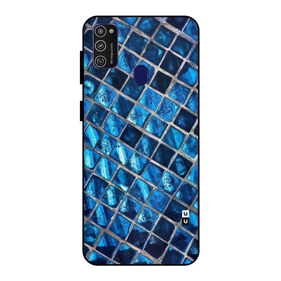 Home Tiles Design Metal Back Case for Galaxy M21
