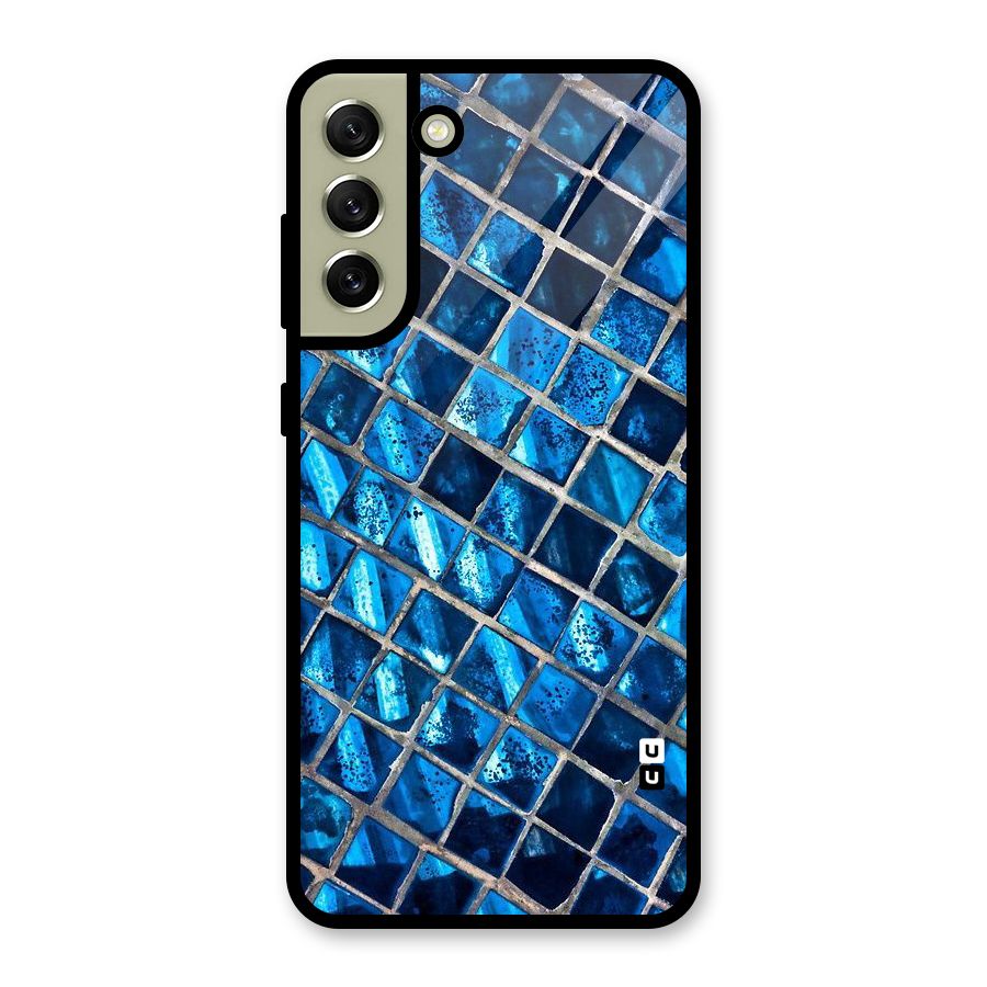 Home Tiles Design Metal Back Case for Galaxy S21 FE 5G (2023)