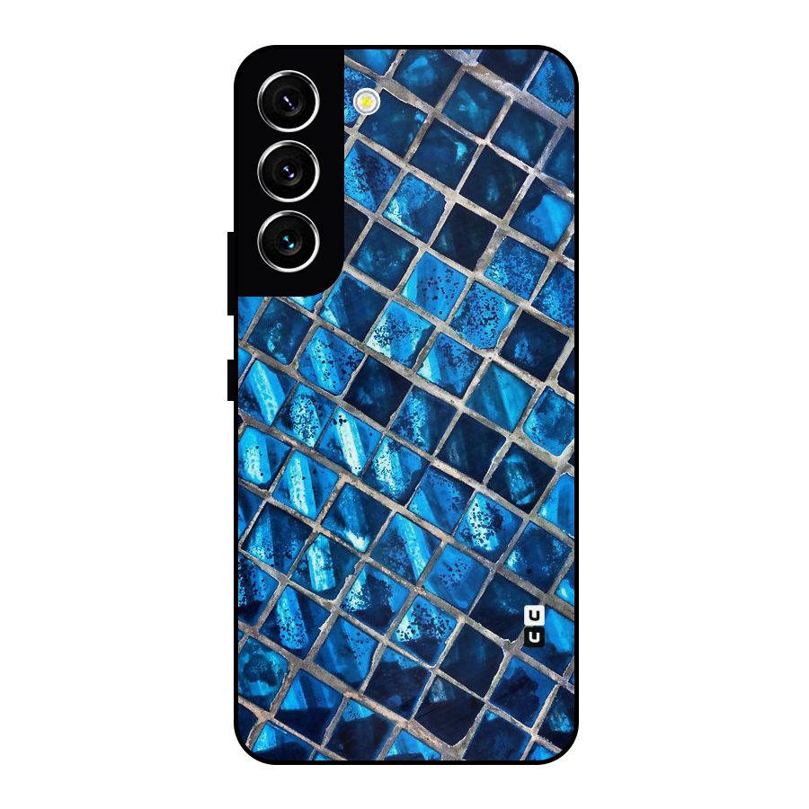 Home Tiles Design Metal Back Case for Galaxy S22 5G