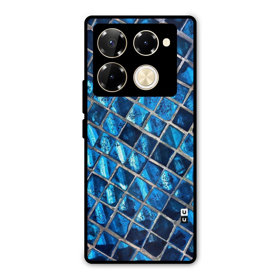 Home Tiles Design Metal Back Case for Infinix Note 40 Pro Plus