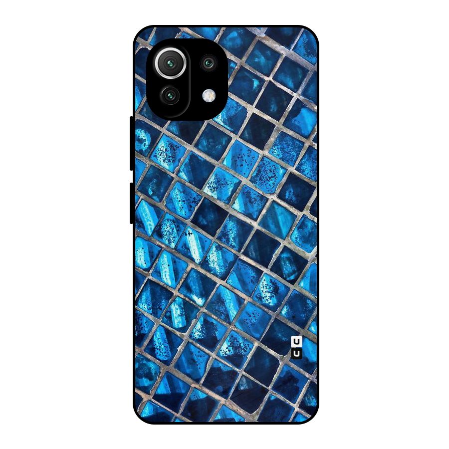 Home Tiles Design Metal Back Case for Mi 11 Lite NE 5G