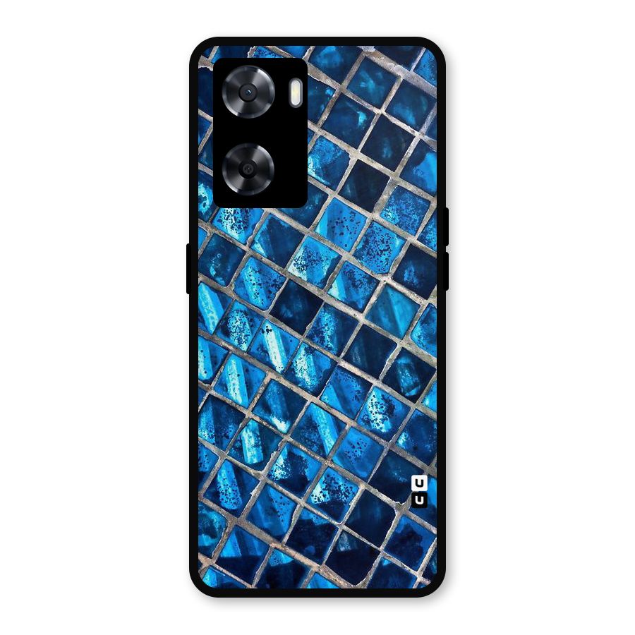 Home Tiles Design Metal Back Case for Oppo A57 2022