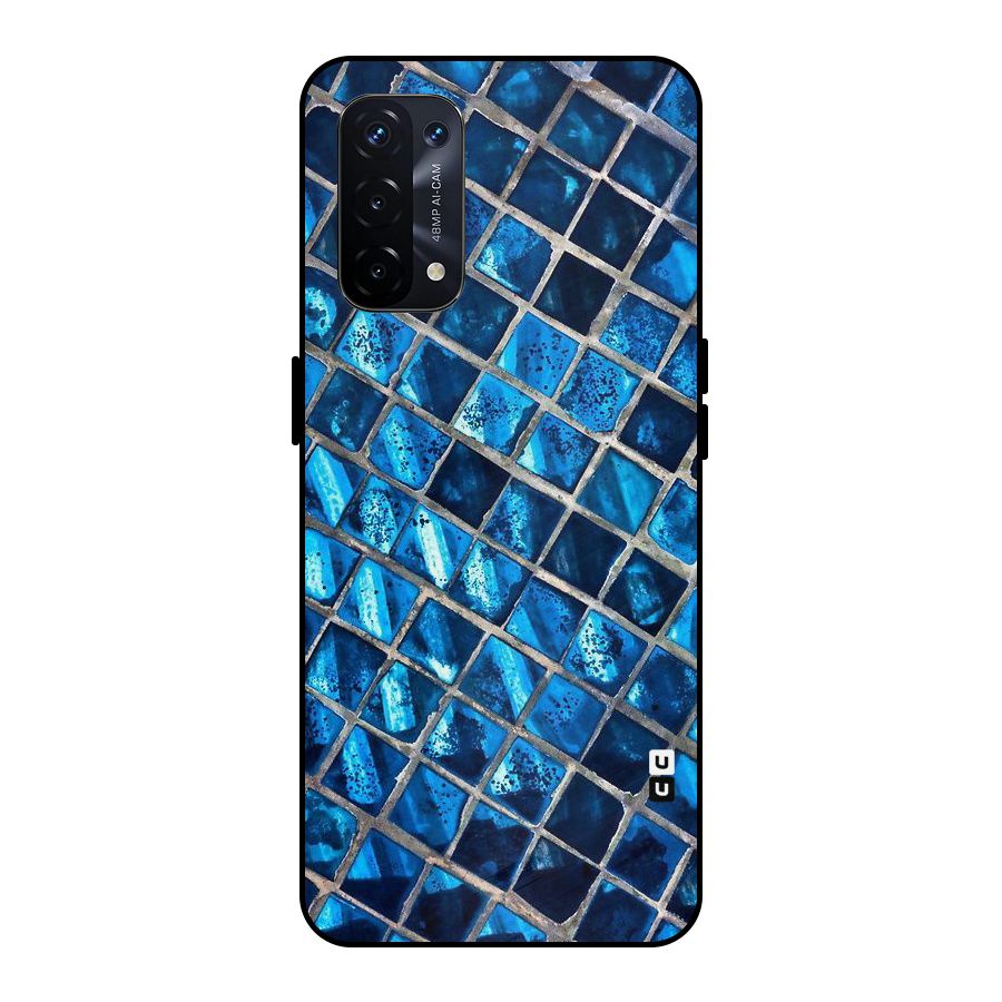 Home Tiles Design Metal Back Case for Oppo A74 5G