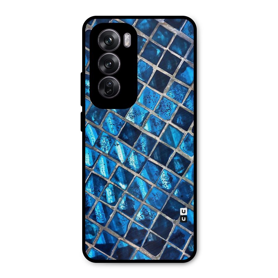Home Tiles Design Metal Back Case for Oppo Reno12 Pro