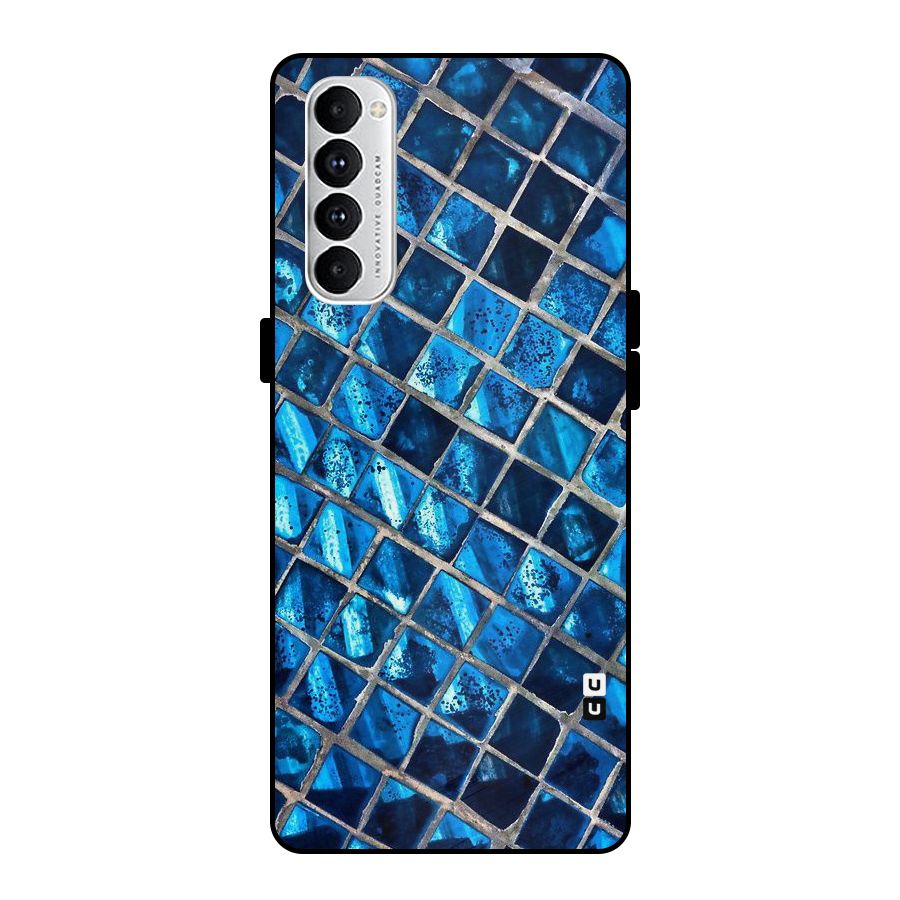 Home Tiles Design Metal Back Case for Oppo Reno4 Pro