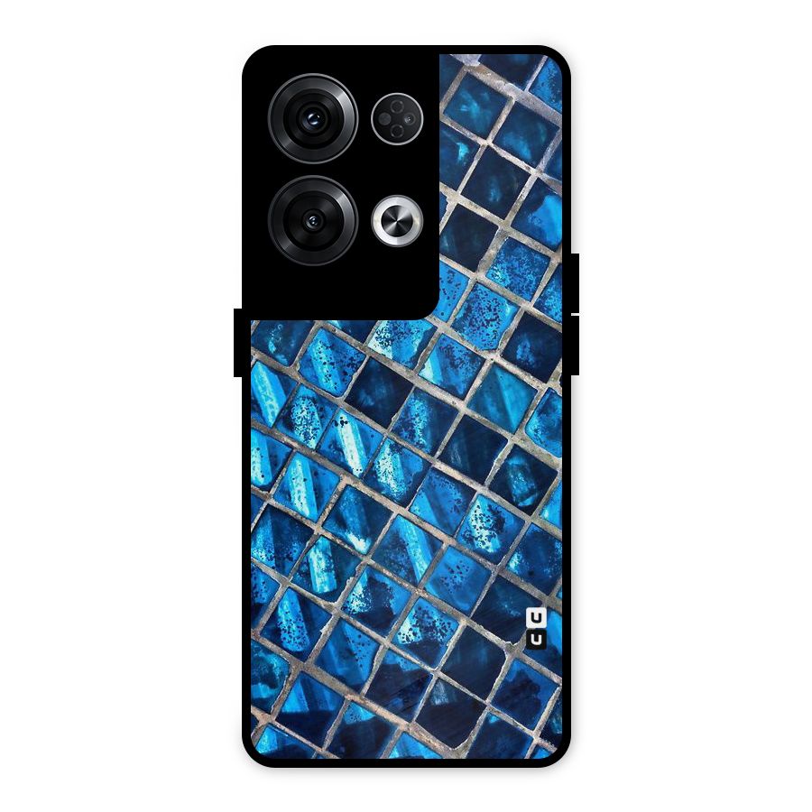 Home Tiles Design Metal Back Case for Oppo Reno8 Pro 5G