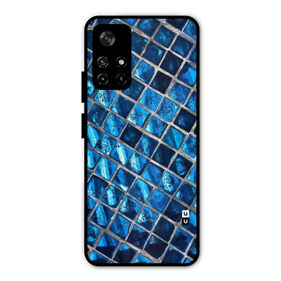 Home Tiles Design Metal Back Case for Poco M4 Pro 5G
