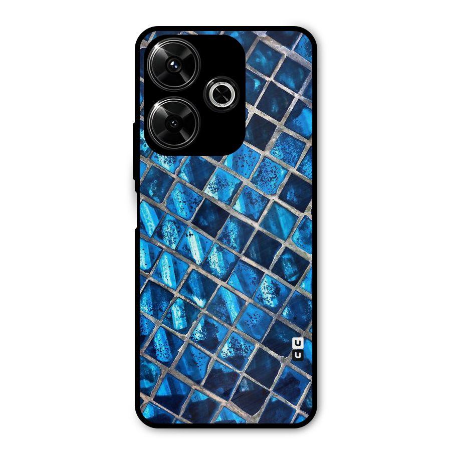 Home Tiles Design Metal Back Case for Poco M6 Plus