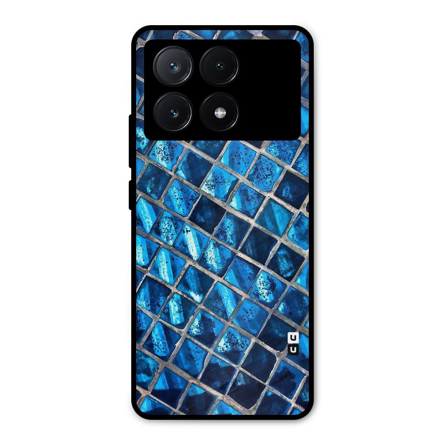 Home Tiles Design Metal Back Case for Poco X6 Pro