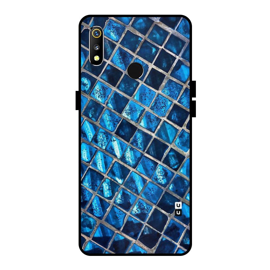 Home Tiles Design Metal Back Case for Realme 3