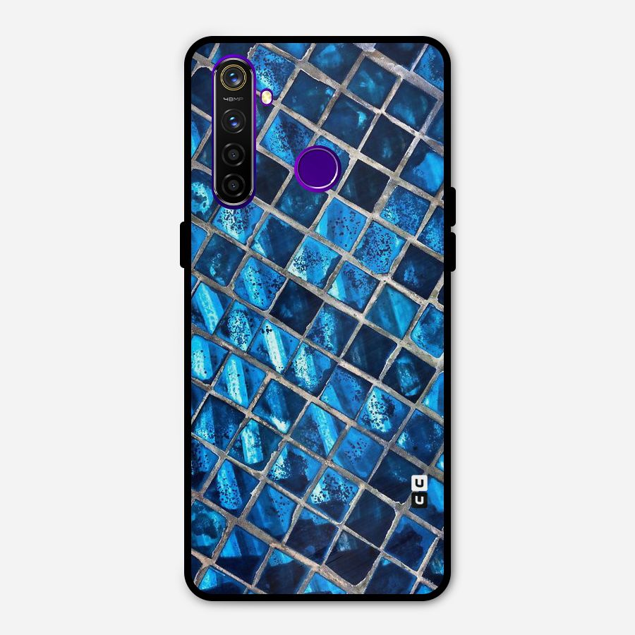 Home Tiles Design Metal Back Case for Realme 5 Pro