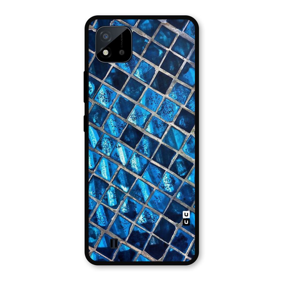 Home Tiles Design Metal Back Case for Realme C11 2021