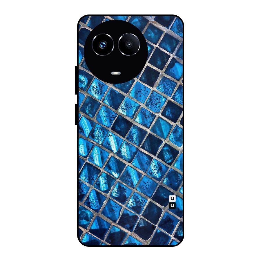Home Tiles Design Metal Back Case for Realme Narzo 60X